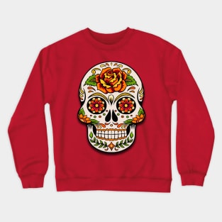 day of the dead skull Crewneck Sweatshirt